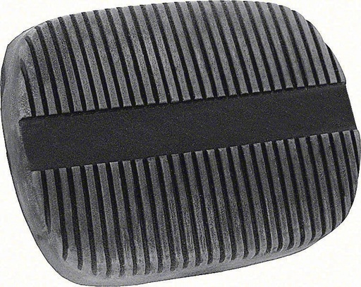 [K-3988198] Brake & Clutch Pedal Pad with Vertical Ribs - 62-67 Chev II Nova