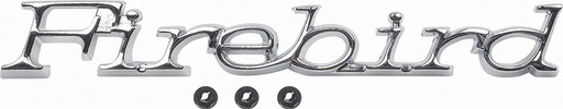 [K-486904] Fender Emblem - "Firebird" Script - LH or RH (Sold Each) - 71-81 Firebird