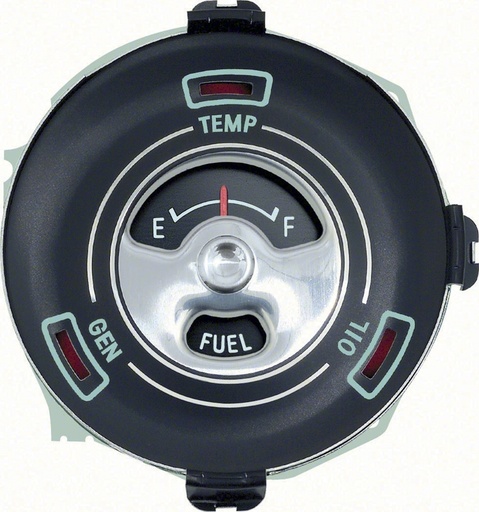 [K-5644639] Dash Fuel Gauge with Warning Lights - 65 Chevy II Nova (Standard)