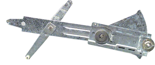 [K-7651904] Door Window Regulator - Manual - Complete Assembly for Deluxe Interior - LH - 67 Camaro Firebird