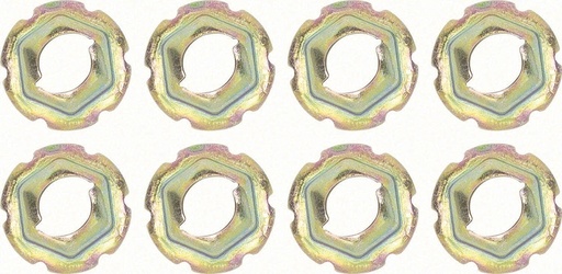 [K-K424] 5/16" Speed Nuts - 8 Piece Kit