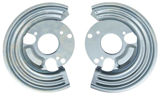 [K-MN1521] Disc Brake Backing Plates - LH/RH Pair - 73-74 Dodge Plymout B / E Body
