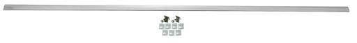 [P-03M599] Bed Under Rear Window Molding w/ Mounting Clips - 68-72 El Camino