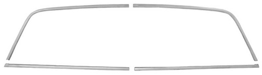 [P-C990162] Back Glass Molding Set - 64-67 El Camino