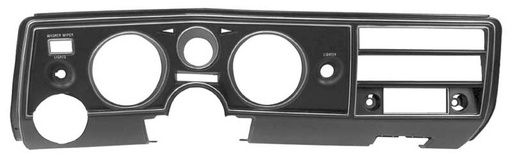 [P-CH24929] Dash Instrument Carrier - With A/C &  Astro Ventilation - 69 Chevelle El Camino