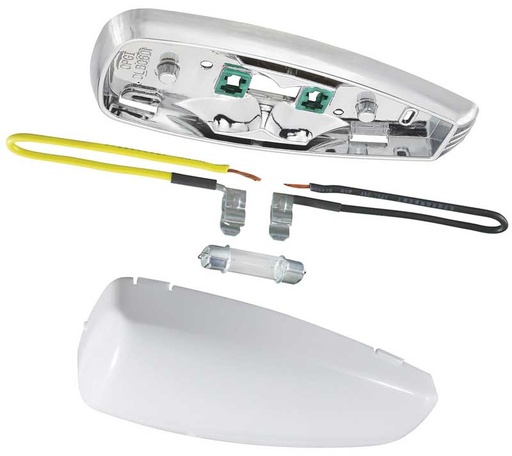 [P-DLK001] Dome Lamp Assembly - 62-70 Chevy II Nova; 64-67 Chevelle; 67-69 Camaro & 68-69 Firebird (Standard Interior)