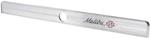 [P-GBC1442] Glove Box Nameplate - "Malibu SS" - 65 Chevelle (Super Sport)