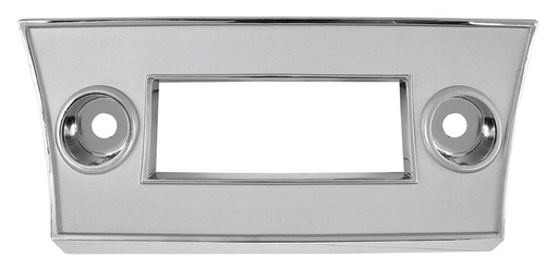 [P-GBC1446] Radio Bezel - Chrome - 66 Chevelle El Camino