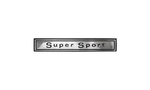 [T-4303] Dash Emblem - "Super Sport" - 66 Chevelle (SS)