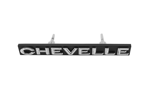 [T-4760] Grille Emblem - "CHEVELLE" - 72 Chevelle