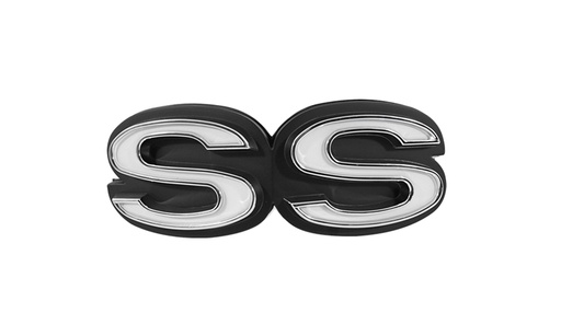 [T-4770] Grille Emblem - "SS" - 72 Chevelle