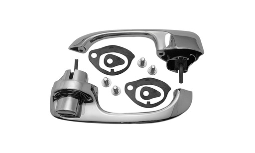 [T-4780] Door Handle Assemblies - Outside - Front - LH/RH Set - 68-69 Chevelle (2 & 4-Door)
