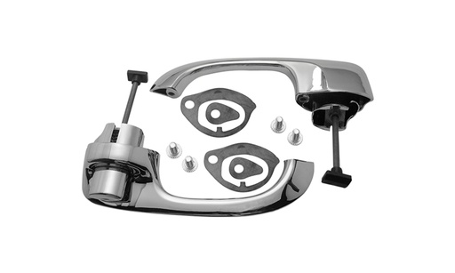 [T-4781] Door Handle Assemblies - Outside - Rear - LH/RH Set - 68-69 Chevelle (4-Door)