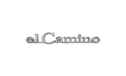 [T-4851] Header Panel Emblem - "el Camino" -  68-69 El Camino
