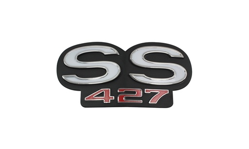 [T-6717] Grille Emblem - "SS 427" - 67 Camaro (Standard) 67-68 Camaro (Rally Sport)