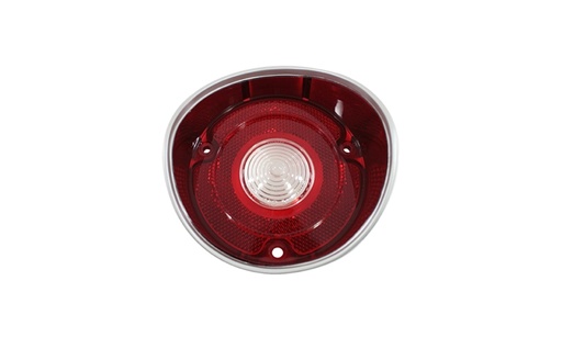 [T-A4420] Backup Lamp Lens - Without Trim - LH - 71 Chevelle