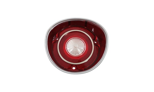 [T-A4422] Backup Lamp Lens - With Trim - LH - 71 Chevelle