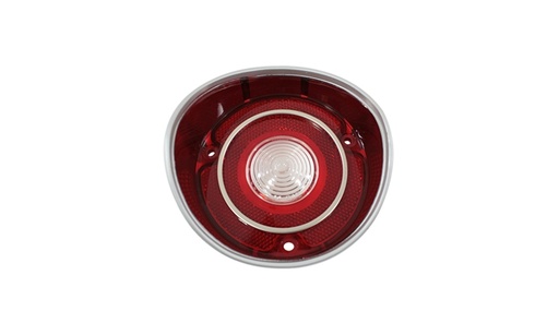 [T-A4423] Backup Lamp Lens - With Trim - RH - 71 Chevelle