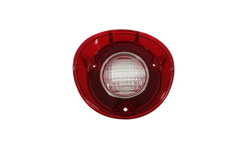 [T-A4427] Backup Lamp Lens - With Trim - RH - 72 Chevelle