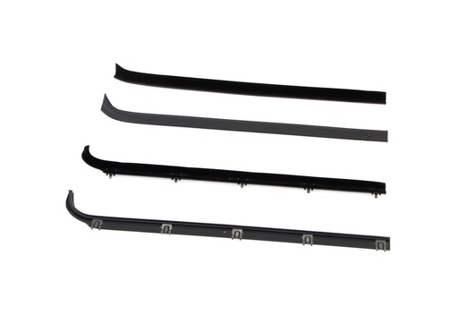 [U-KF2001] Beltline Molding Kit - 4pcs - 80-86 F-Series Pickup / Bronco