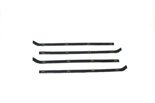 [U-KG2072] Beltline Window Felts - 4pcs Inner & Outer - 55-59 Chevy GMC Truck ('55 2nd Series)