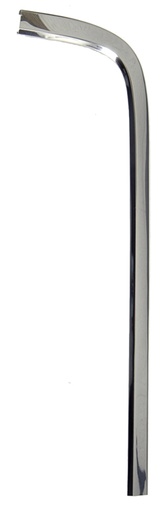 [W-845] Back Glass Molding - Side Vertical - RH - 67-69 Camaro Firebird (Coupe)