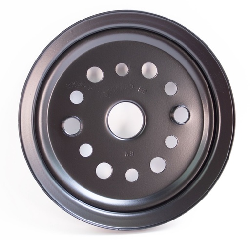 [W-970] Crankshaft Pulley - Small Block Single Groove without A/C - 67-68 Camaro; 64-68 Chevelle; 67-72 Chevy GMC Truck