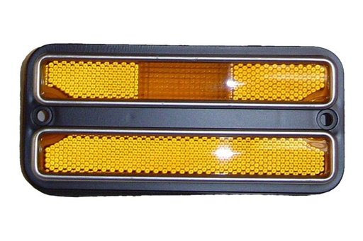 [X240-4069-1] Front Side Marker Lamp w/ Chrome Trim - LH or RH (Sold Each) - 68-72 Chevy GMC C/K Pickup Blazer Jimmy Suburban