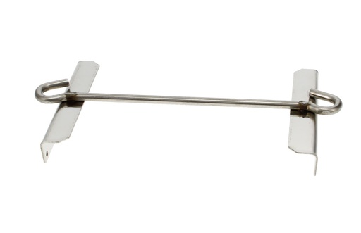 [X341-4058-SS] Battery Hold Down - Stainless- 58-66 Chevy GMC Truck