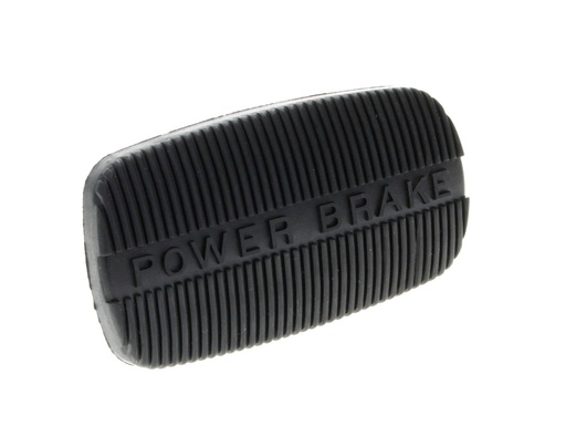 [X476-3958-APB] Brake Pedal Pad - Power Brakes Logo - Automatic - 62-67 Chevy II