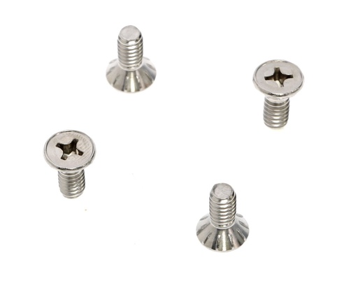 [X535-4047-S] Door Latch or Striker Screw Kit - 4 pcs - 47-51 Chevy GMC Pickup Truck, Suburban