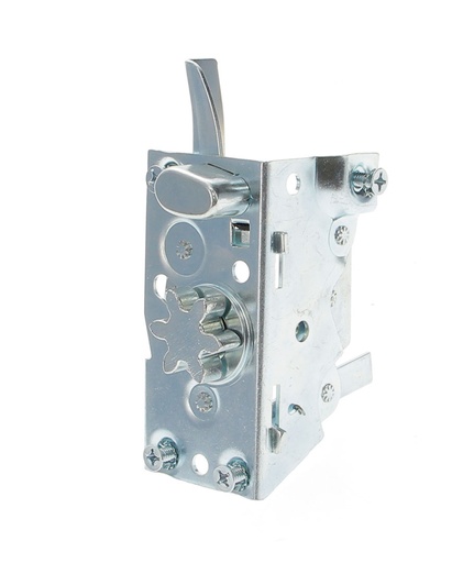 [X535-4553-L] Door Latch with Screws - LH - 53-55 F100 F250 F350 Ford Pickup Truck