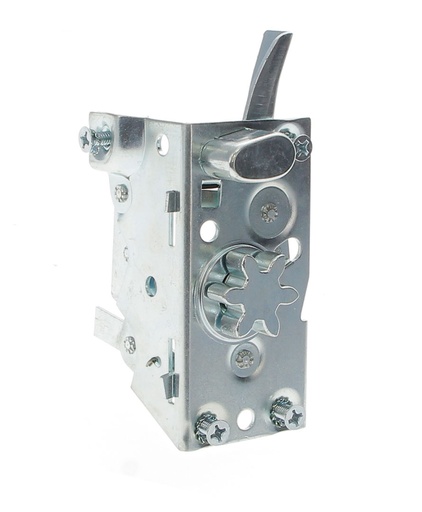 [X535-4553-R] Door Latch with Screws - RH - 53-55 F100 F250 F350 Ford Pickup Truck