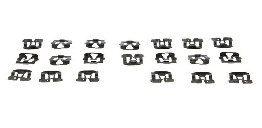 [X671-1471-S] Back Glass Molding Clip Set (20pcs) - 71-74 Dodge Plymouth B-Body 2DR Hardtop
