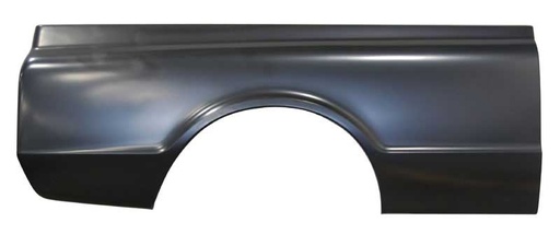 [X720-4067-3R] Bedside w/o Stake Pocket Holes w/o Side Marker Lamp Holes - RH - 67-72 Chevy GMC C/K Fleetside Short Bed Pickup