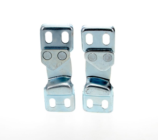 [X752-4052-P] Door Latch Striker Plates - LH/RH Pair - 52-63 Chevy GMC C/K Pickup