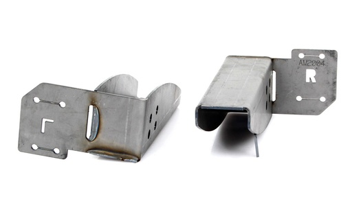 [X865-1570-2S] Front Spring Relocation Buckets - LH/RH Pair - 70-74 Dodge Plymouth E-Body