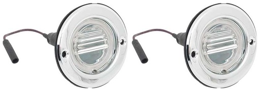 [X955-1469-P] Back-up Lamp Assemblies - LH/RH Pair - 69-70 Charger; 69 Road Runner