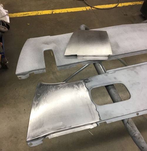 [X960-1570-1P] Rear Valance Bump Removal Panel - 70-74 Barracuda