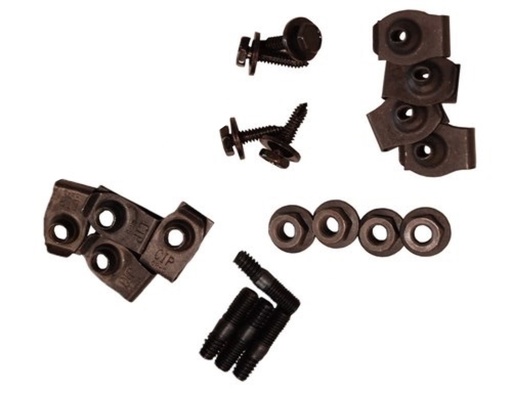 [X961-1570-1S] Rear Valance Bolt Kit - 70-71 E-Body
