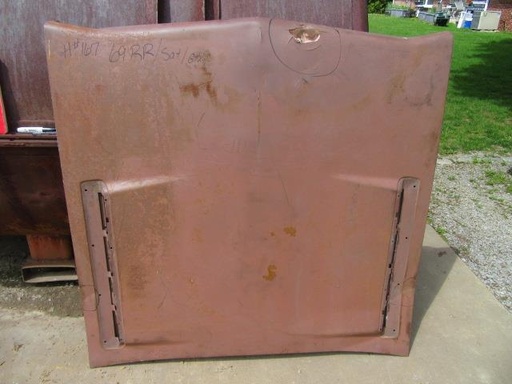 1969 Road Runner, GTX Original Hood Used Mopar H# 167 B-Body