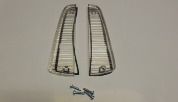 Pair of 1963-65 Mopar Plymouth B-Body Back Up Lenses
