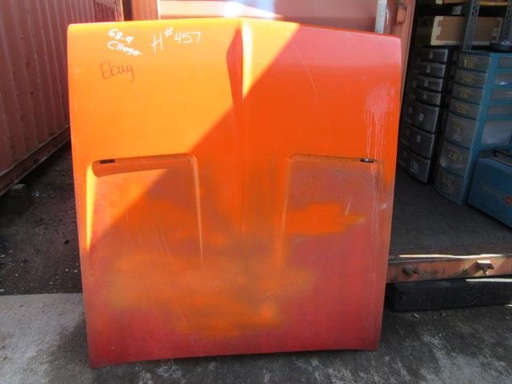 [4104-780-nos#m] 1968-69 Dodge Charger Hood B-Body H # 457 Mopar Used