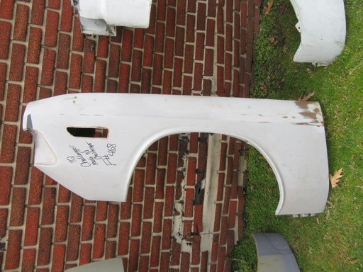 [2658-274-nos#m] 1972 Dodge Challenger Driver's Side Modified Fender F # 468 E-Body Mopar Used