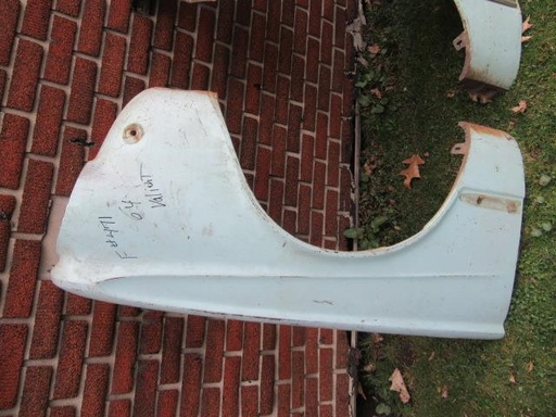 [1247-790-nos#m] 1964 Plymouth Valiant Passenger's Side Fender F # 471 A-Body Mopar Used