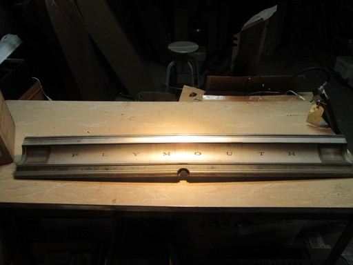 [9837-388-nos#p] 1967 Plymouth Belvedere II Rear Tail Panel Mopar- Used