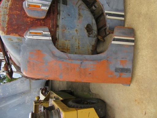 [4526-965-nos#p] 1978 Dodge Truck Passenger's Side Fender F # 491 Mopar - Used