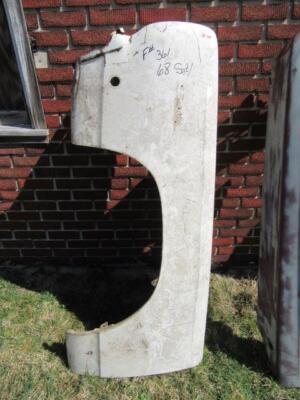 [7683-288-nos#p] 1968 Plymouth Runner/GTX/Sat Driver's Side Fender F # 361 Mopar Used B-Body