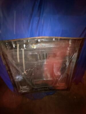 [7915-759-nos#m] 1970 Plymouth Road Runner B-Body Power Bulge Hood with Hood Pin holes H#12 Mopar