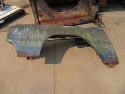 [2858-060-nos#d] 1966 Dodge Coronet Driver's Side B-Body Fender F# 405 Mopar - Used